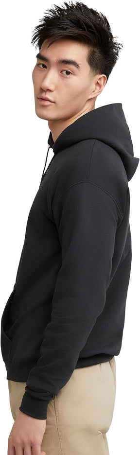 Hanes mens Ecosmart Hoodie, Midweight Fleece Sweatshirt, Pullover Hooded Sweatshirt for men