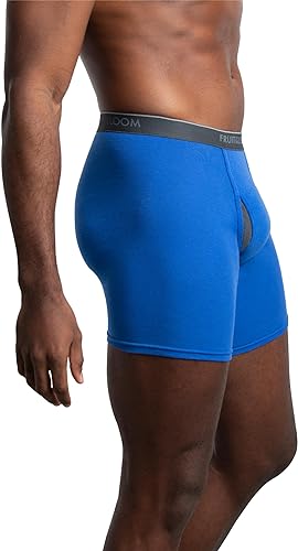 Fruit of the Loom Men's Coolzone Boxer Briefs, Moisture Wicking & Breathable, Assorted Color Multipacks