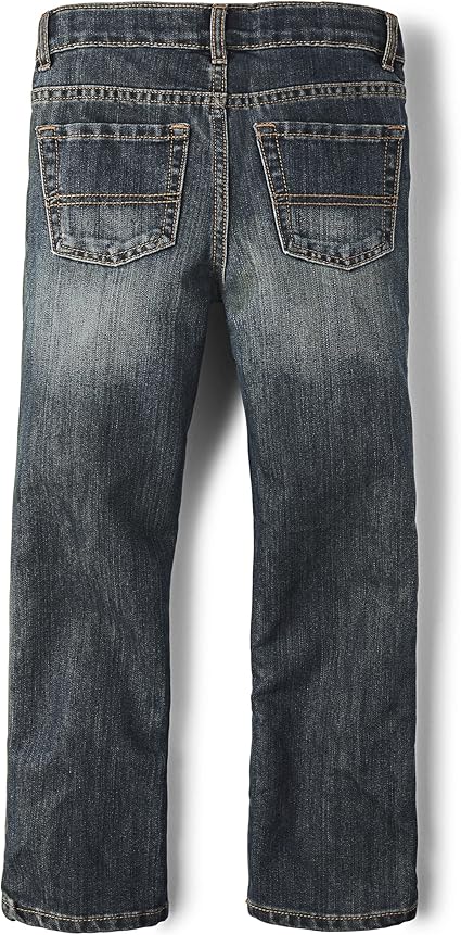 The Children's Place Boys' Basic Bootcut Jeans