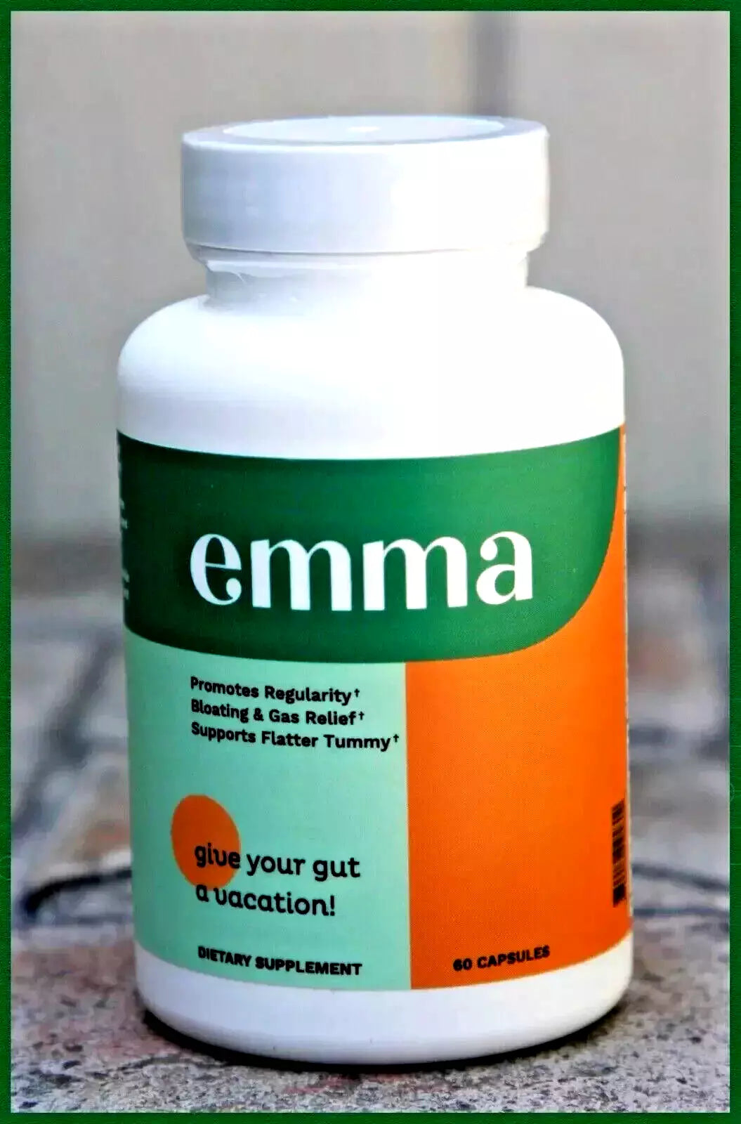 Emma Konsciens Keto Supplement for Gut Bloating Relief - 60 Capsules - NEW - Exp