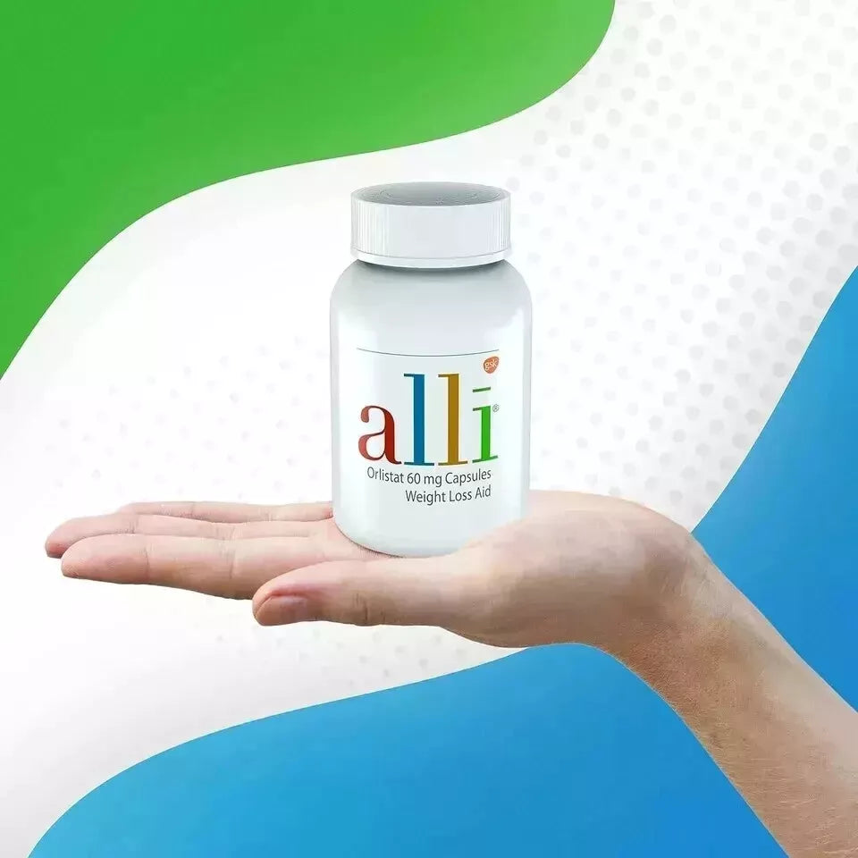 Alli Diet Weight Loss Supplement Pills, Orlistat 60Mg Capsules, 170 count